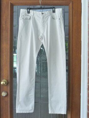 Massimo Dutti Men's Cotton Stretch Pants